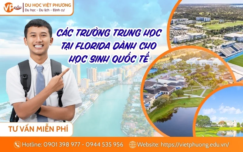 Các trường trung học tại Florida - Mỹ dành cho học sinh quốc tế