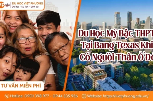 Du học Mỹ bậc THPT tại Bang Texas khi có người thân ở đó