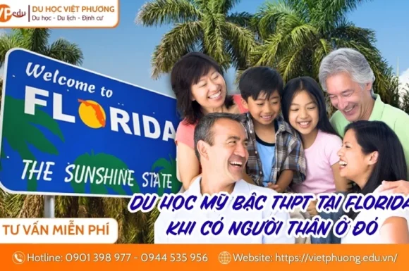 Du học Mỹ bậc THPT tại Florida khi có người thân ở đó