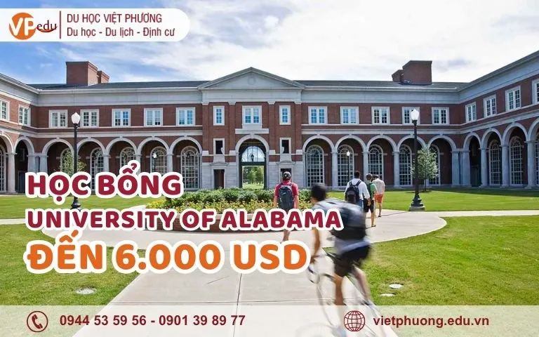 Học bổng University of Alabama