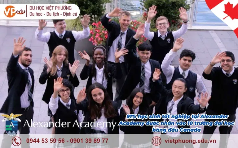 Làm hồ sơ du học Trường Alexander Academy
