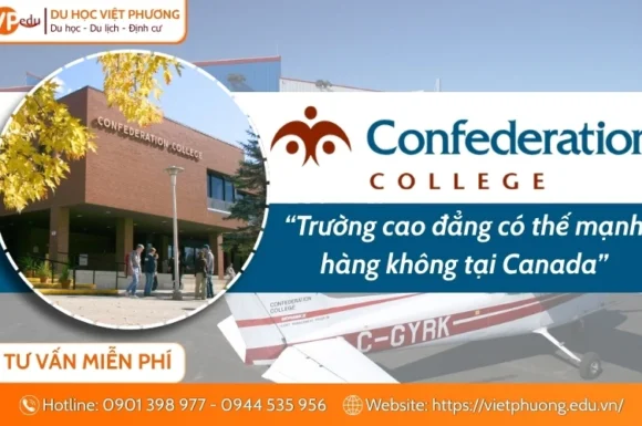 Trường Confederation College: Thế mạnh hàng không tại Canada
