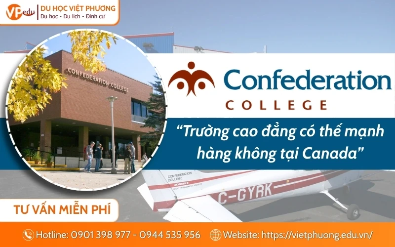 Trường Confederation College: Thế mạnh hàng không tại Canada