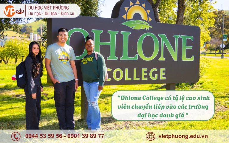 thành tích trường cao đẳng ohlone college