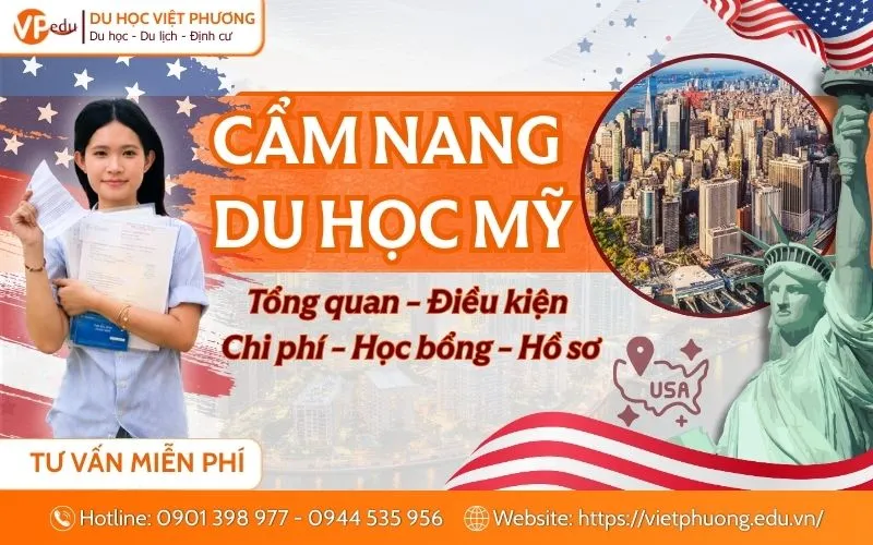 Du học Mỹ 2026-2027: Cẩm nang từ A-Z, Lộ trình du học & Chi phí tiết kiệm nhất