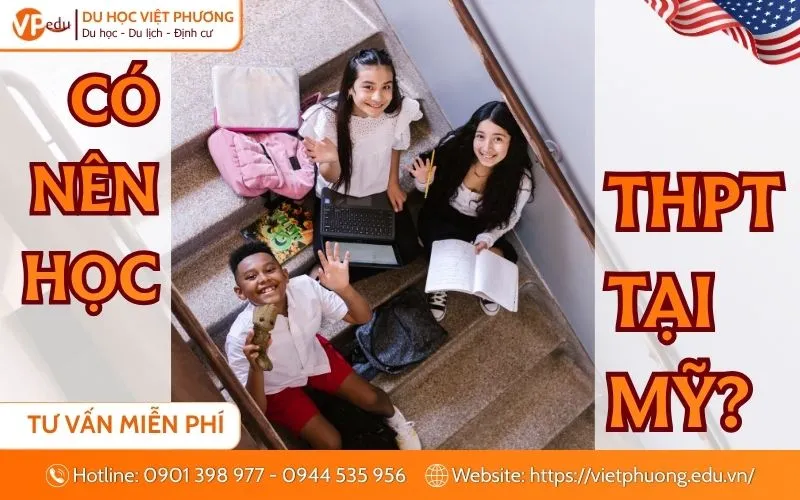 có nên cho con học thpt ở mỹ