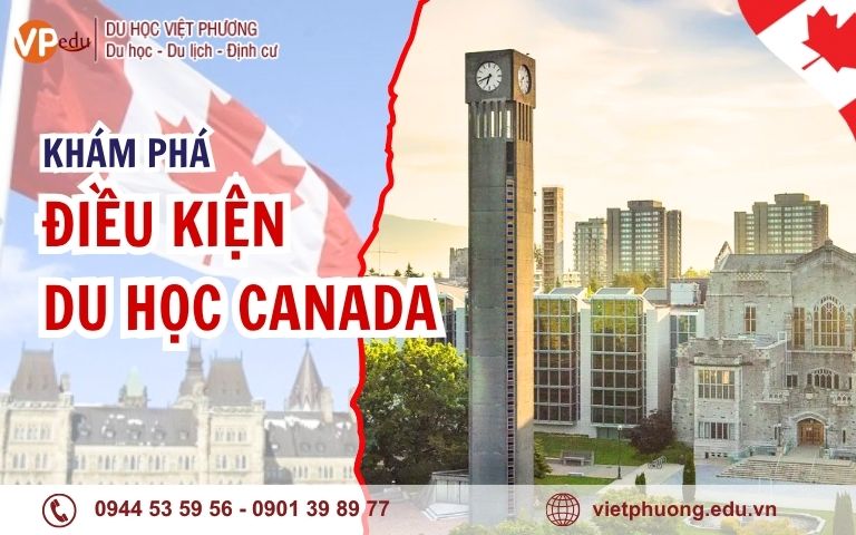 Điều Kiện Du Học Canada 2026 (Mới Nhất)