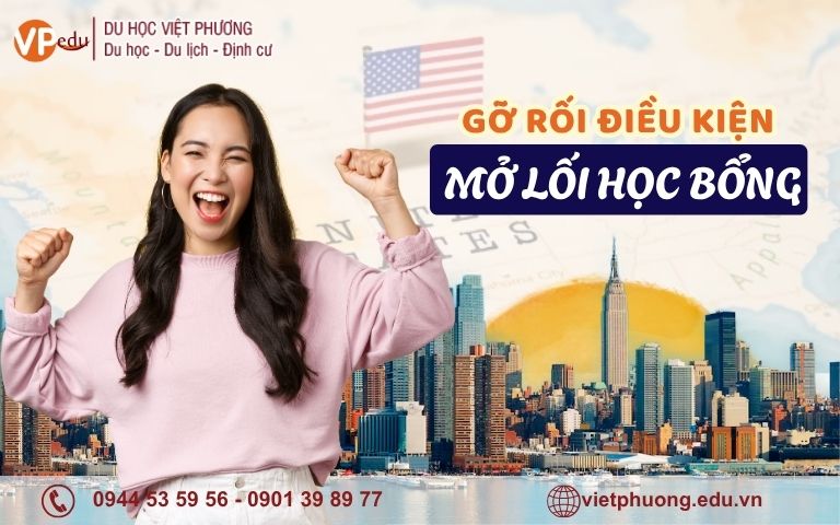 điều kiện học bổng mỹ
