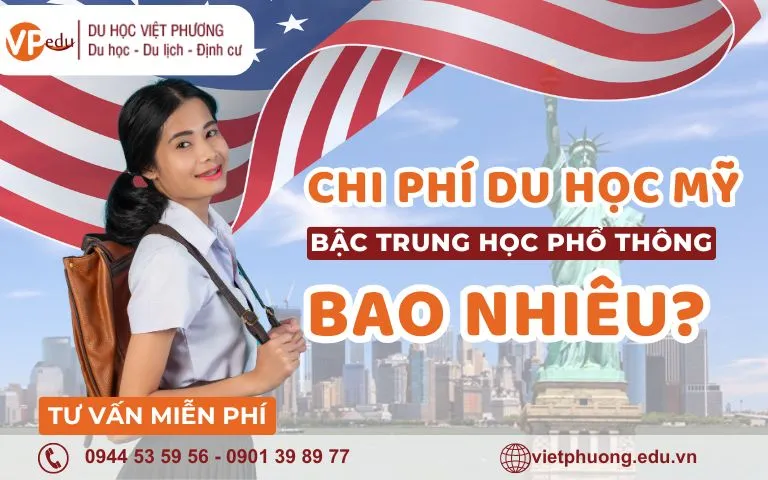 Chi Phí Du học Cấp 3 Tại Mỹ