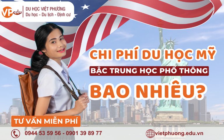 chi phí du học thpt mỹ