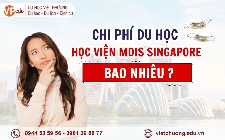 Chi phí du học MDIS Singapore