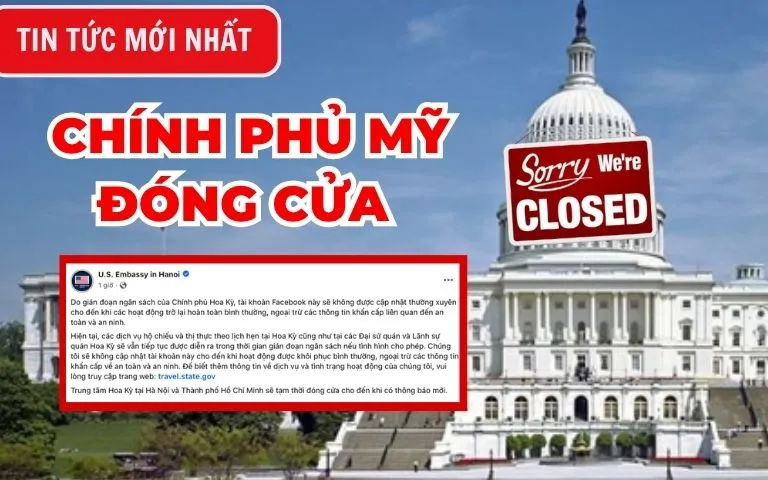 Chính phủ Mỹ đóng cửa