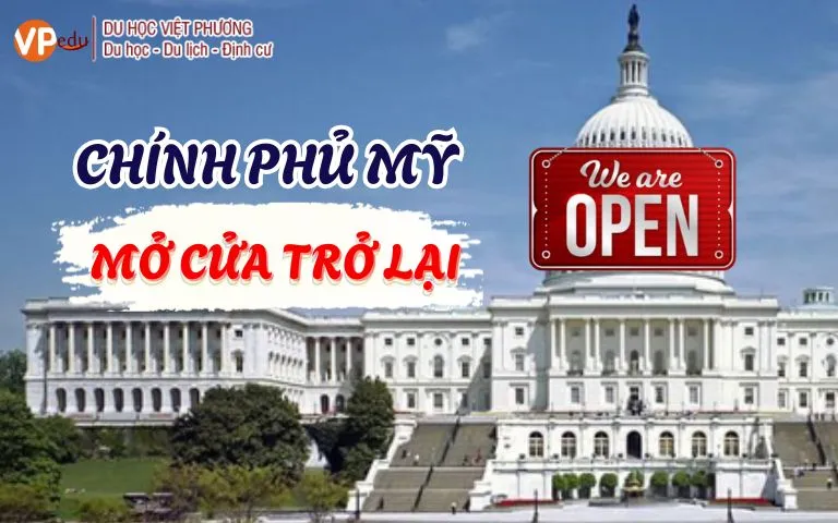 chính phủ Mỹ mở cửa trở lại