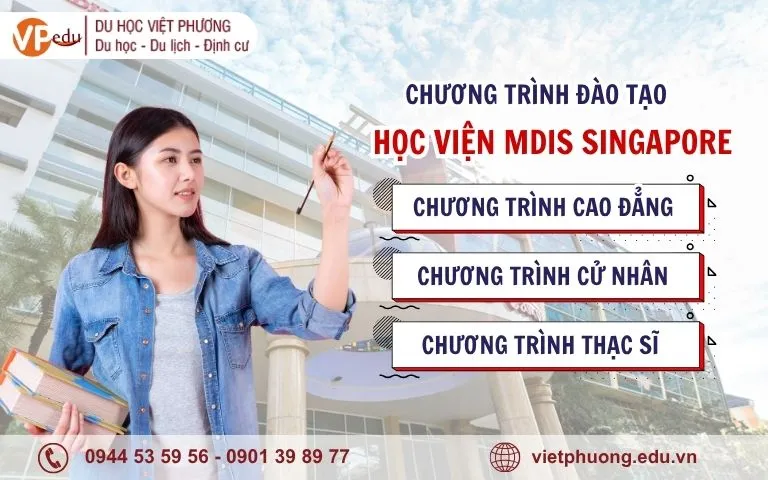 Các chương trình đào tạo đa dạng tại MDIS