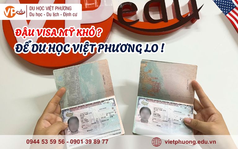 đậu visa du học mỹ