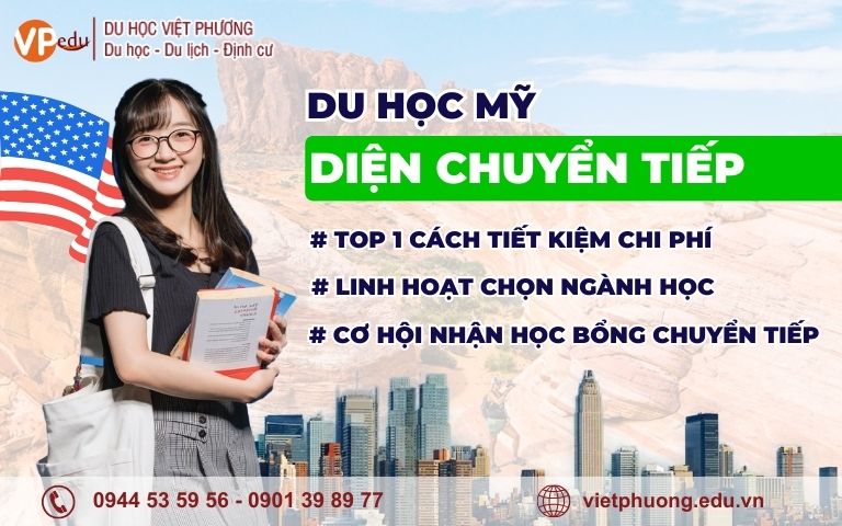 Du học Mỹ diện chuyển tiếp: Tiết Kiệm Thời Gian & Chi Phí SỐ 1