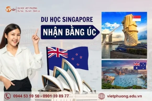 [2026] Du học Singapore chuyển tiếp nhận bằng Úc – Cập nhật mới