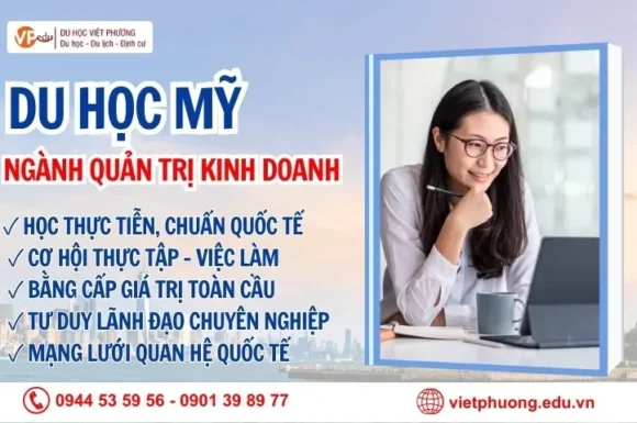 Du Học Mỹ Ngành Quản Trị Kinh Doanh 2026