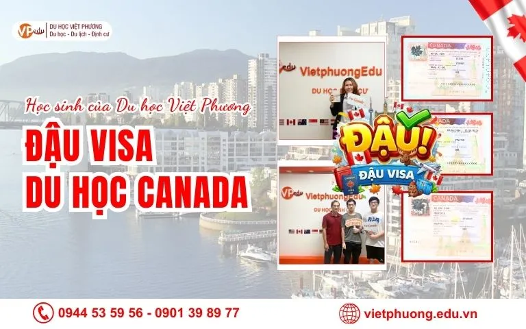 Danh sách học sinh đậu visa du học Canada