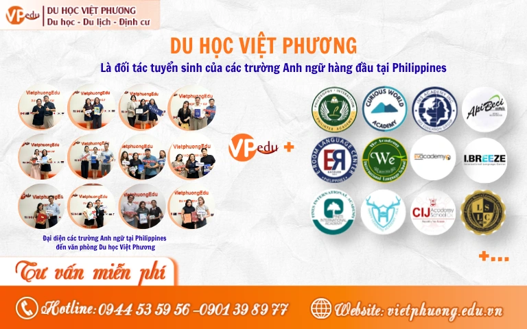 Du học Việt Phương là trung tâm tư vấn du học Philippines uy tín 