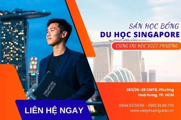 Học bổng du học Singapore 2026: Điều kiện & Bí kíp săn