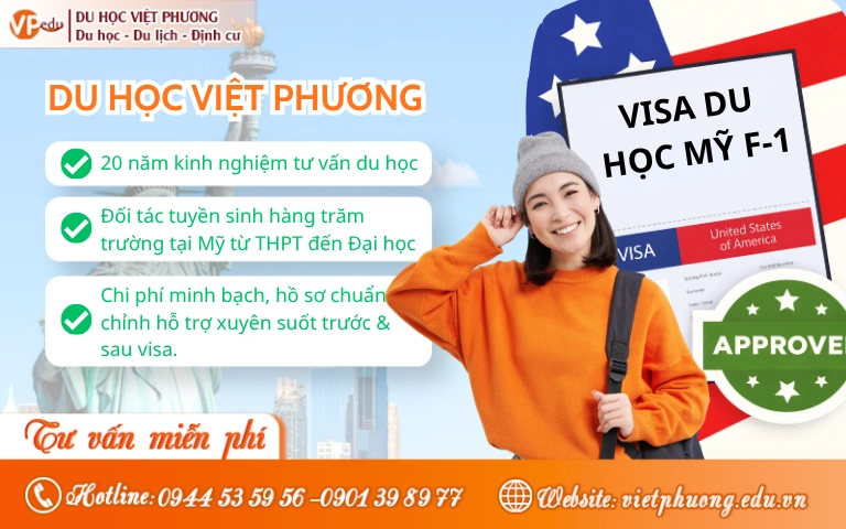 Tư vấn du học Mỹ tại Du học Việt Phương với hơn 20 năm kinh nghiệm