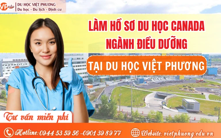 Làm hồ sơ du học ở Canada, học ngành điều dưỡng tại Việt Phương