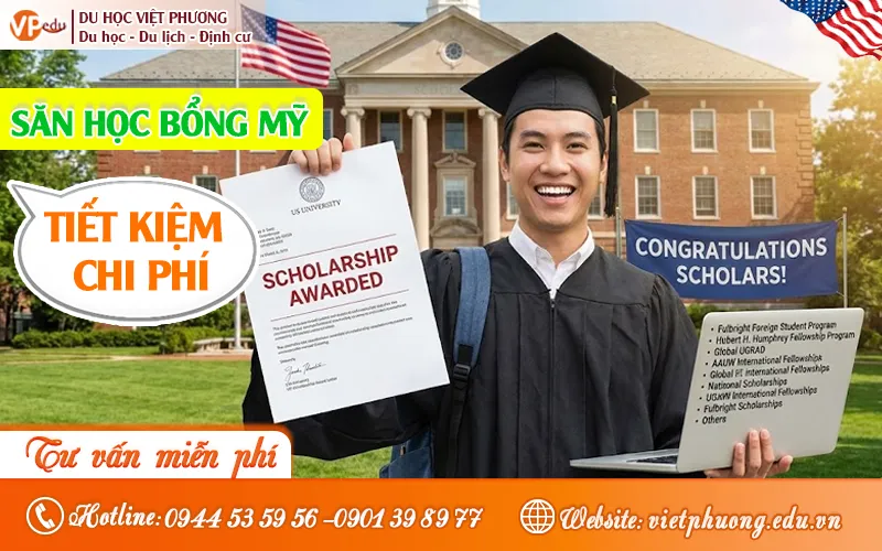 Tìm các gói học bổng du học Mỹ để tiết kiệm chi phí