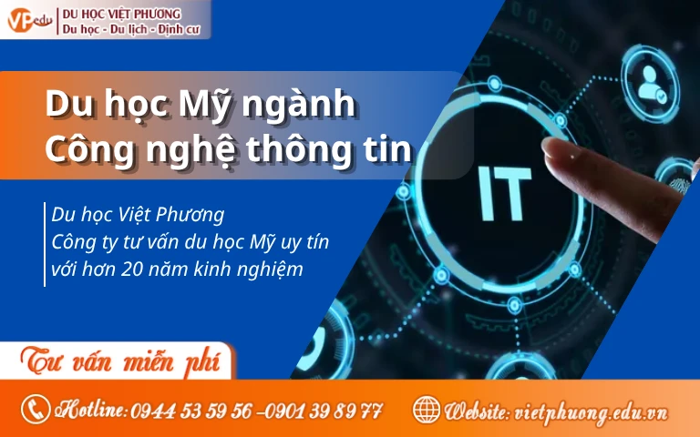 Du học Mỹ ngành công nghệ thông tin (IT) – Mới 2026