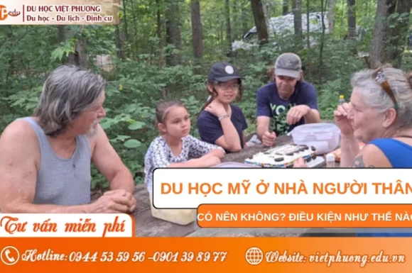 Du học Mỹ ở nhà người thân được không? Điều kiện như thế nào?