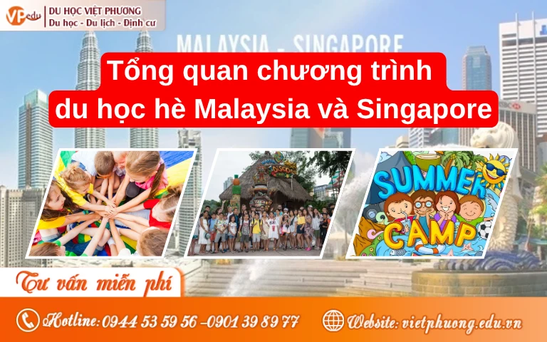 Tổng quan chương trình du học hè Malaysia và Singapore