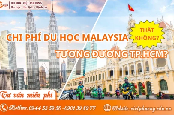 Chi phí du học Malaysia 2026: Chỉ tương đương như ở TP.HCM?