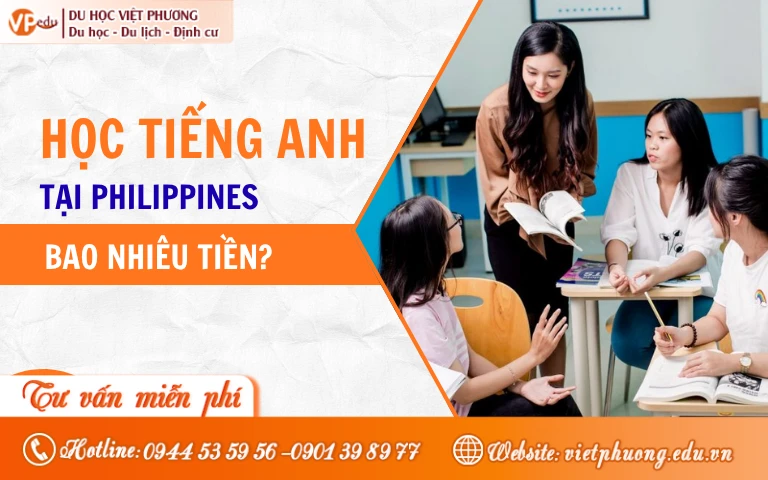 Chi phí du học tiếng Anh tại Philippines 2026 bao nhiêu?