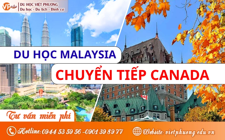 Du học Malaysia chuyển tiếp Canada tiết kiệm chi phí