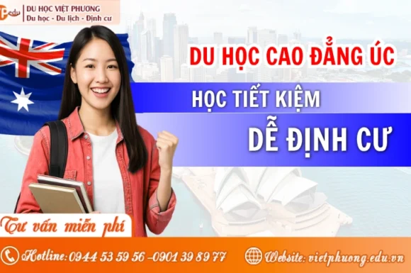 Du học Úc bậc Cao đẳng 2026: Học tiết kiệm, dễ định cư