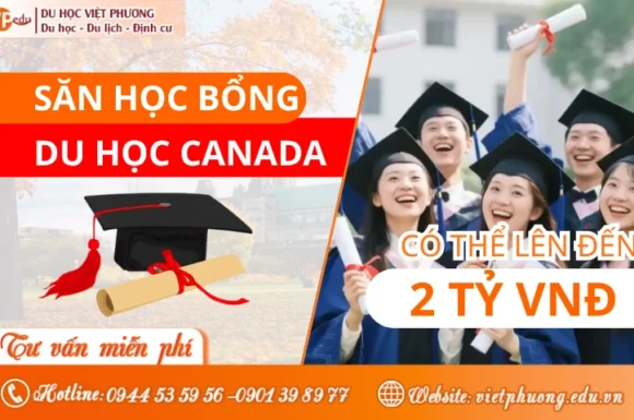 Học bổng du học Canada NEW 2026: Giá trị & Điều kiện chi tiết