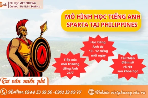 Mô hình học tiếng Anh Sparta tại Philippines là gì?