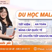 thông tin du học malaysia mới nhất
