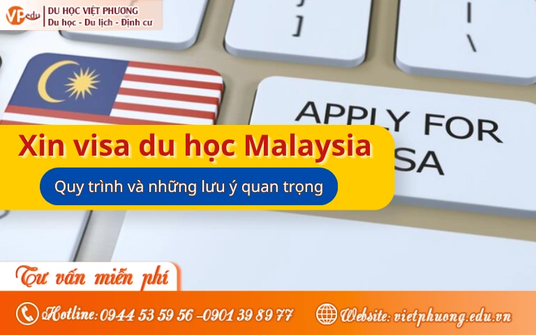 Xin visa du học Malaysia 2026 có dễ không?