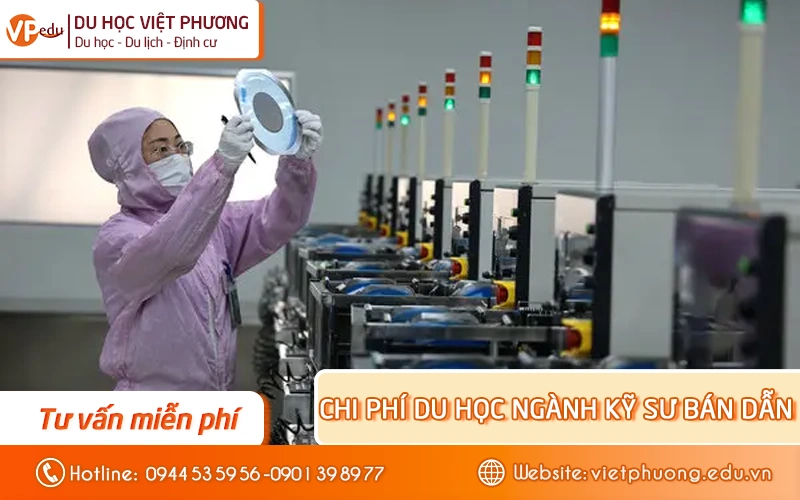 Chi phí du học ngành kỹ sư bán dẫn bao nhiêu?