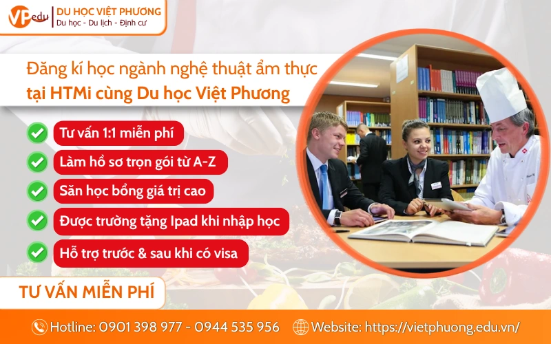 Du học ngành quản lý nghệ thuật ẩm thực tại Thuỵ Sĩ cùng Du Học Việt Phương