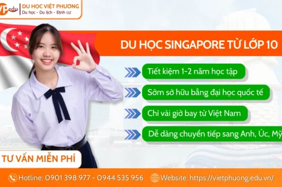 Du Học Singapore Từ Lớp 10: Lộ Trình & Chi Phí Chi Tiết