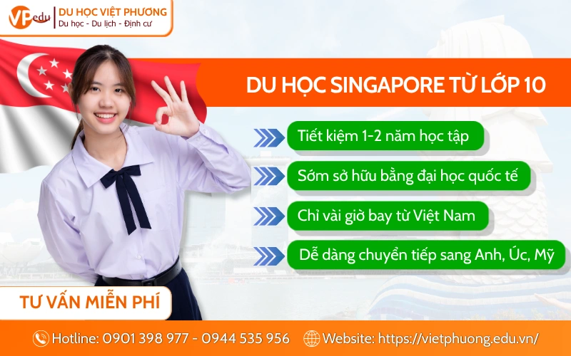 Du Học Singapore Từ Lớp 10: Lộ Trình & Chi Phí Chi Tiết