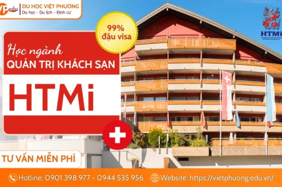 Học Quản trị khách sạn ở Thuỵ Sĩ tại HTMi – Thực tập 80 triệu/tháng
