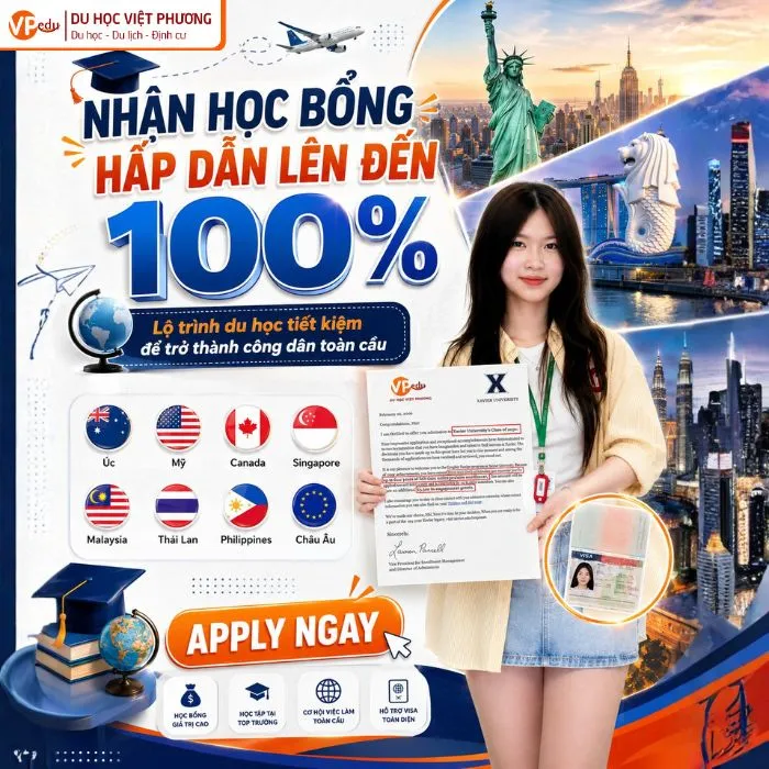 Săn học bổng du học cùng Du học Việt Phương