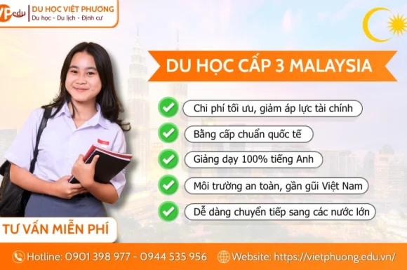 Du học Cấp 3 Malaysia 2026: Chọn trường THPT nào tốt?