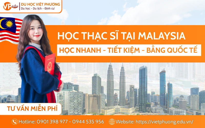 Du Học Thạc Sĩ Malaysia 2026: Chi Phí, Điều Kiện Và Học Bổng  