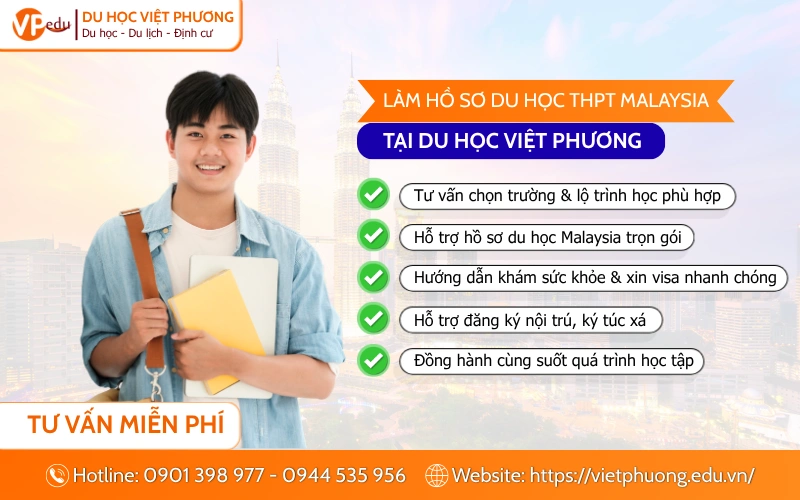 Du học Malaysia bậc THPT cùng Du học Việt Phương
