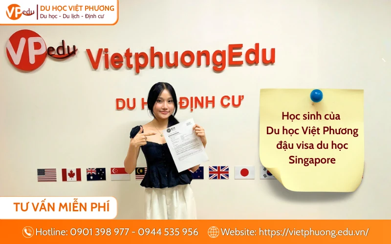 Làm hồ sơ du học Singapore từ cấp 3 tại Du học Việt Phương
