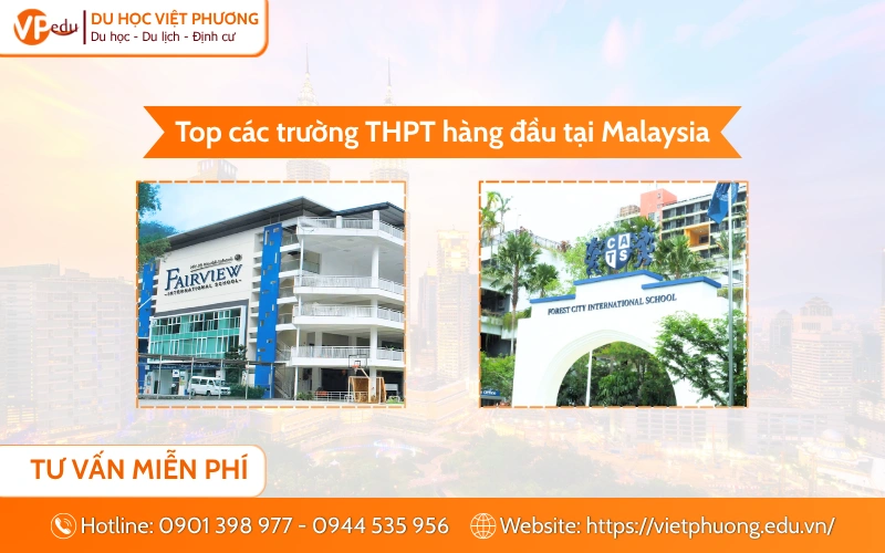 Top các trường Trung học phổ thông hàng đầu tại Malaysia